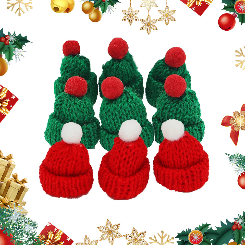 Santa Hat Plush - Mini chapeau de Noël en fil