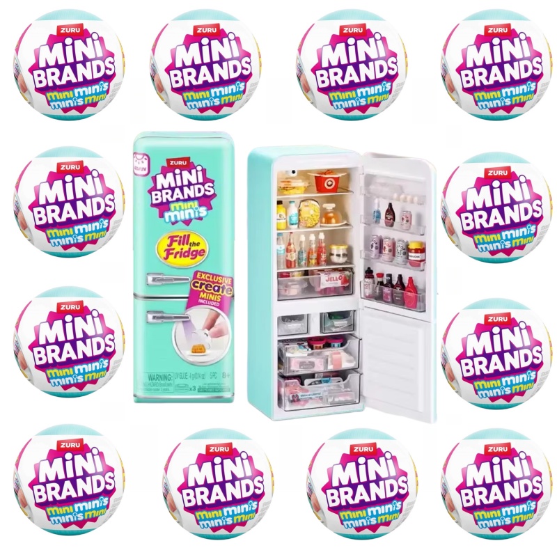 Ornament Ball Set - Nouvelle boîte surprise ZURU Mini Brands