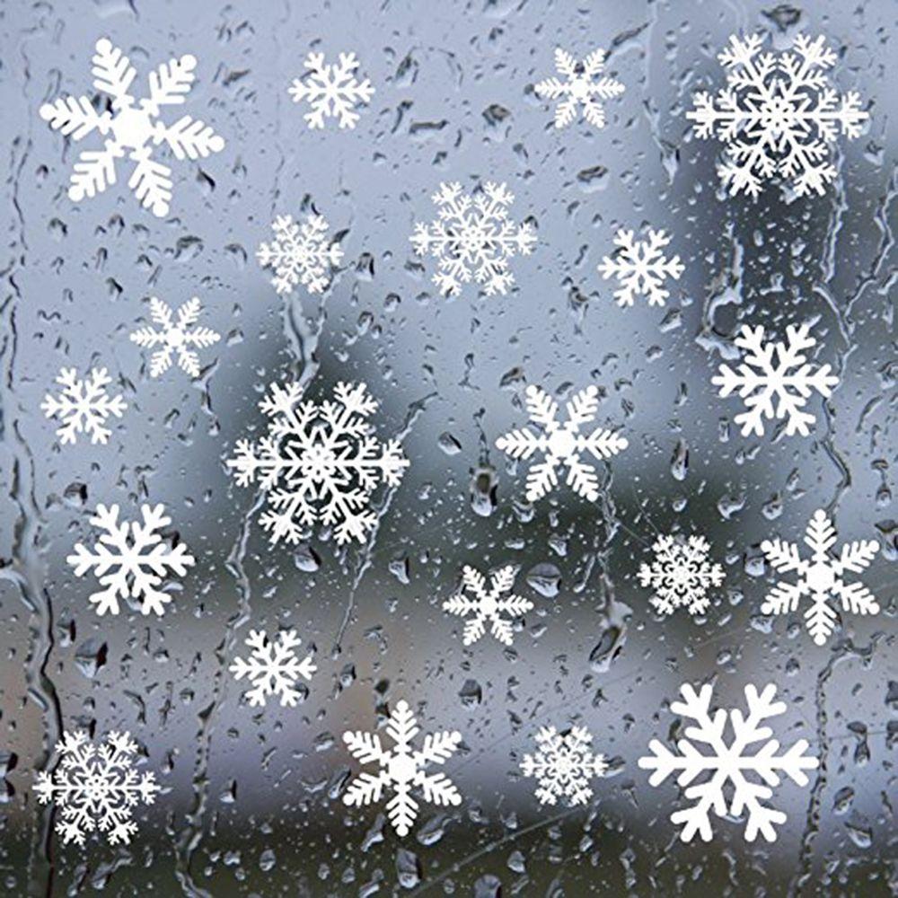 Snowflake Window Decal - 27/38 pièces cadeau Festival de noël