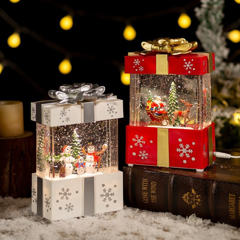 Snow Globe Musical - Boîte à musique automatique avec boule