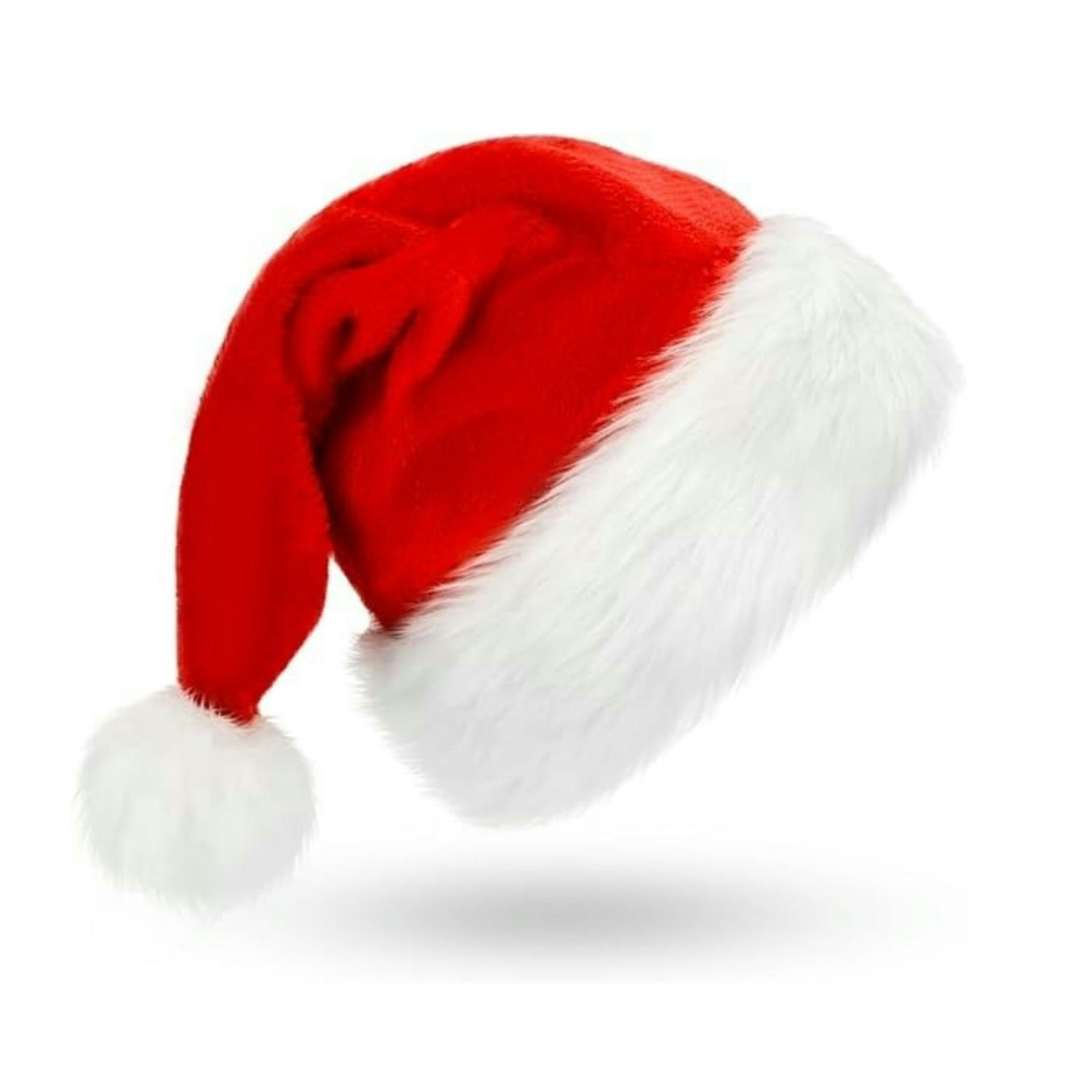 Santa Hat Plush - Ensemble de chapeaux de père noël