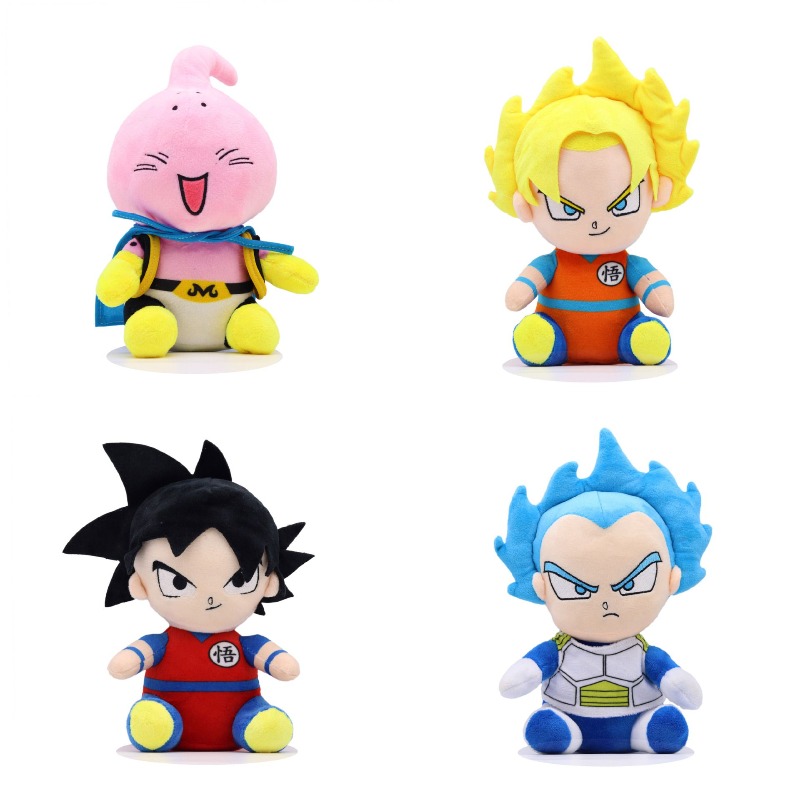 Ornament Ball Set - Peluche Dragon Ball Super Saiyan Mignonne