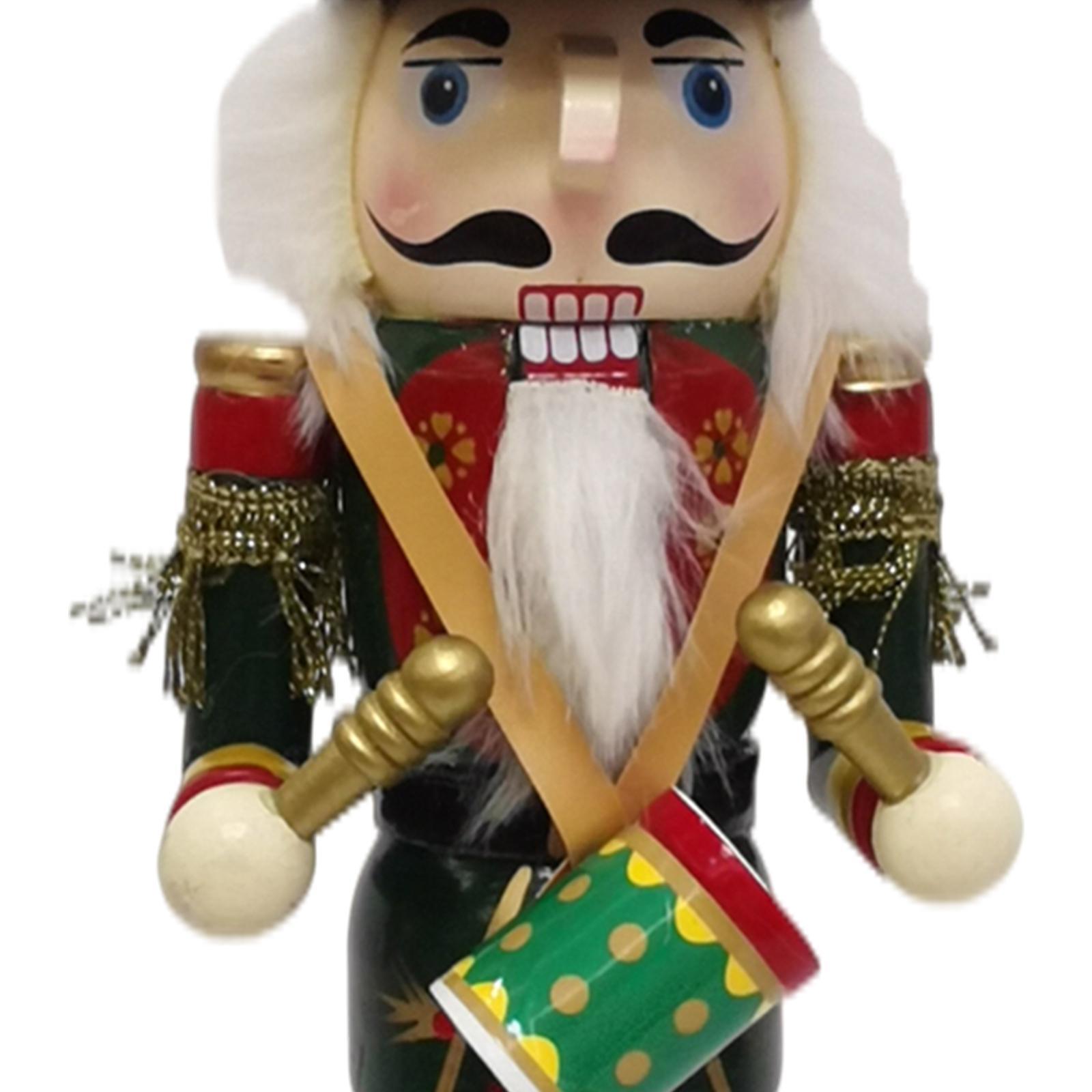Nutcracker Figurine - Soldat casse-noisettes en bois de 12