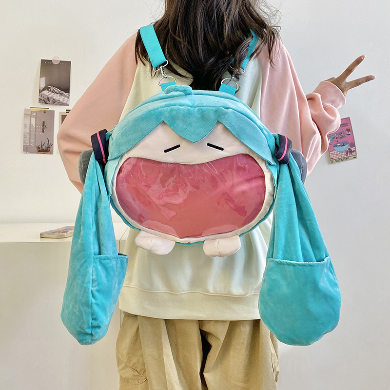 Santa Hat Plush - Sac à bandoulière Anime Hatsune Miku