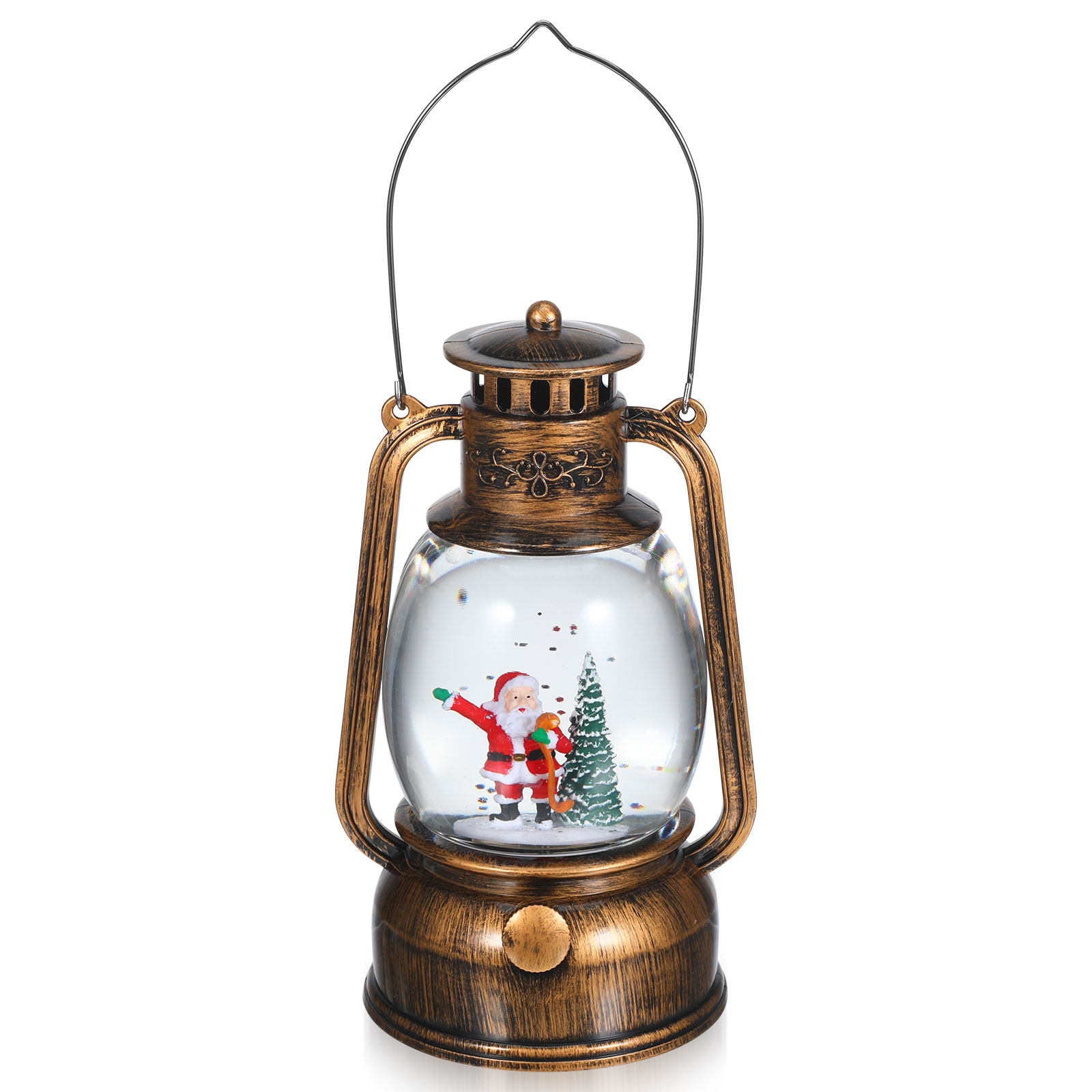 Snow Globe Musical - Lanterne Boule à Neige de Noël