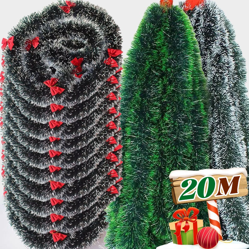 Tinsel Garland Decoration - Bande de rubans de guirlandes de