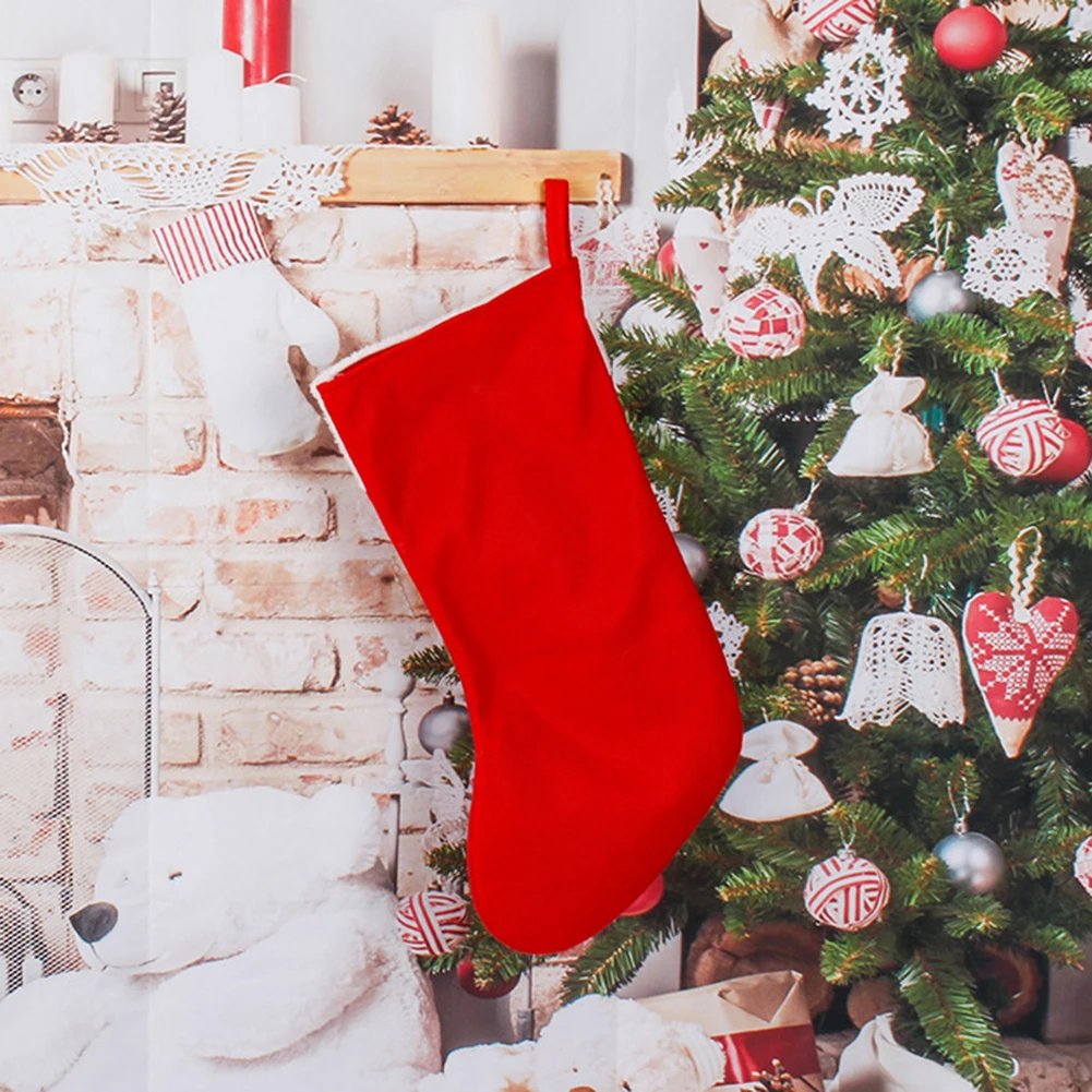 Christmas Stocking Hanging - Bas de poupée sans visage en