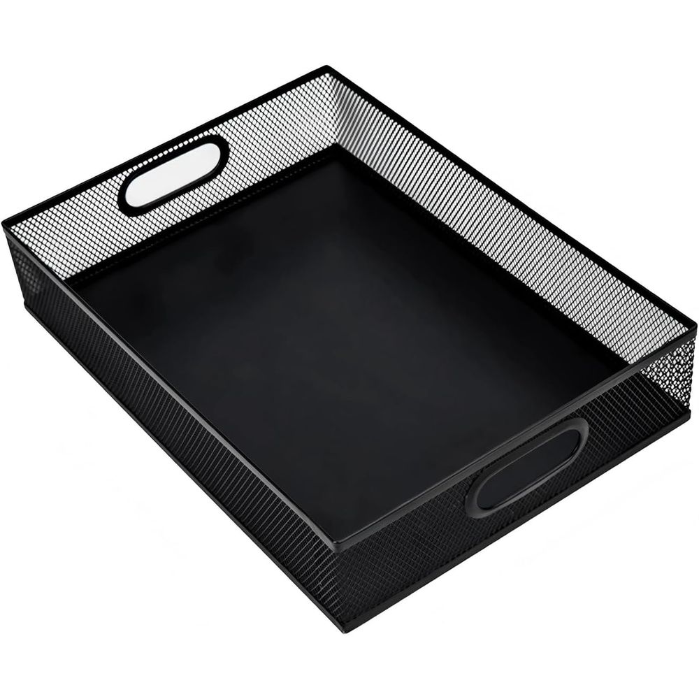 Gift Box Wrap Set - Organisateur de bureau en maille métallique,