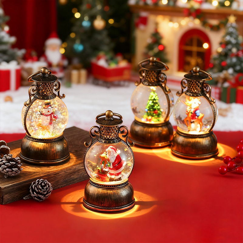 Snow Globe Musical - Boîte à musique globe à neige