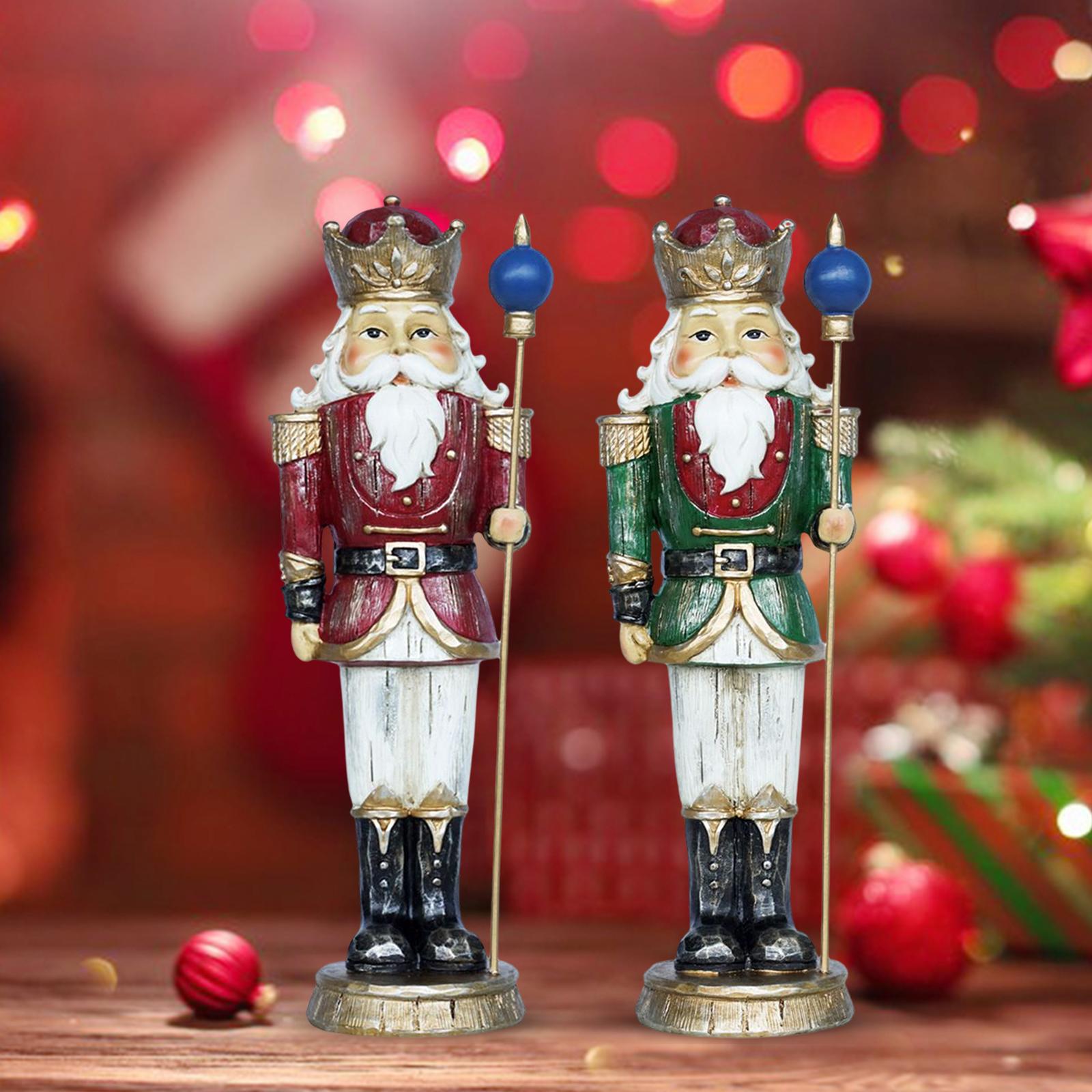 Nutcracker Figurine - Casse-noisette de noël en résine de