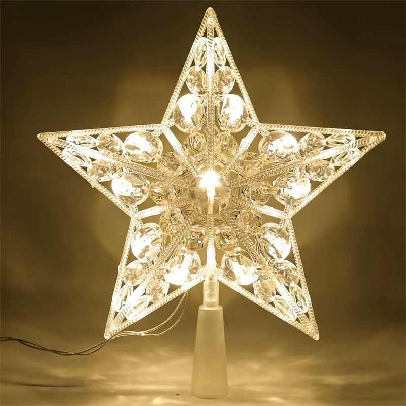 Star Tree Topper - Décorations de Noël : Étoile Lumineuse
