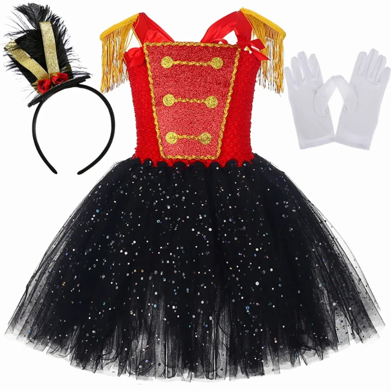 Nutcracker Figurine - Costumes de soldat casse-noisette pour filles,