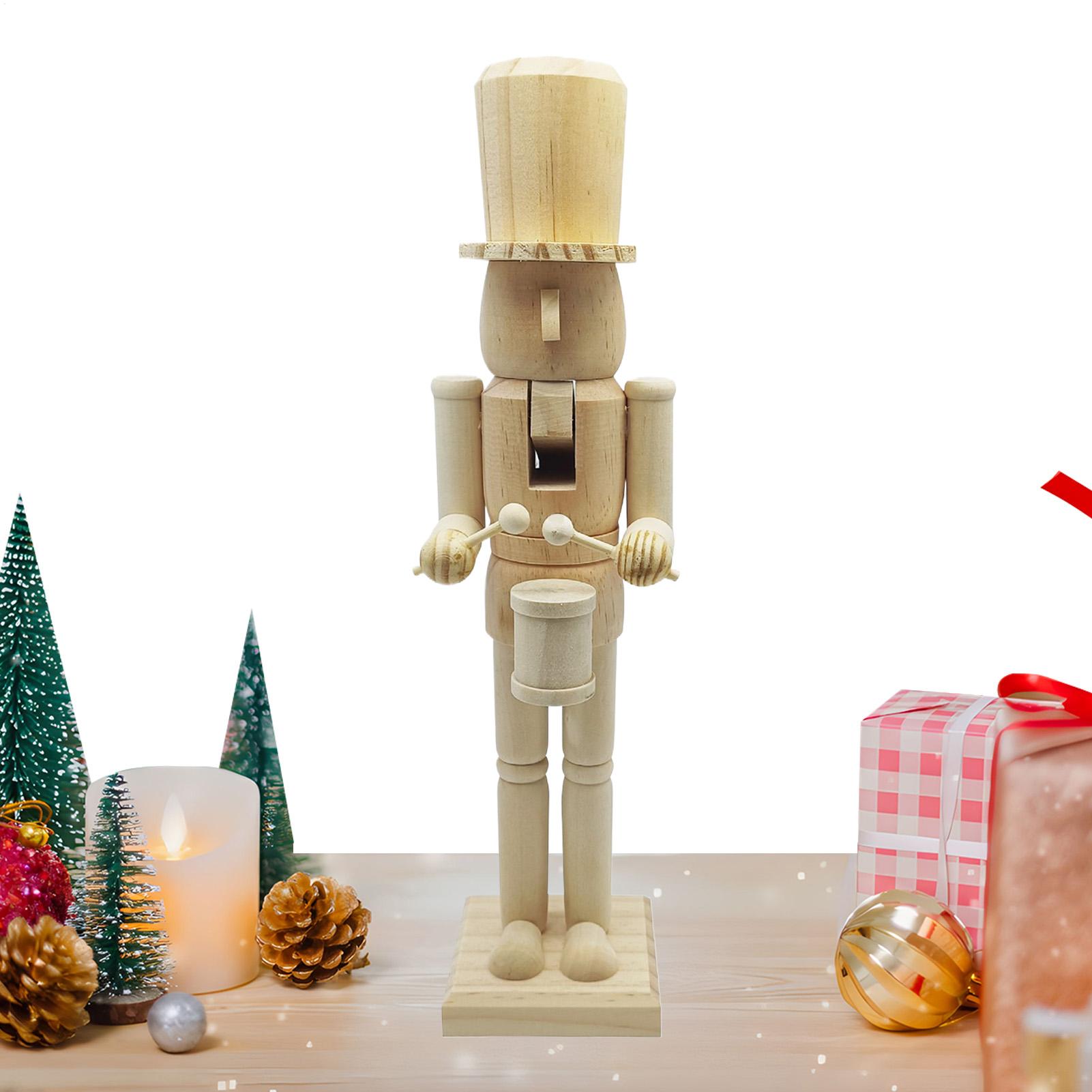 Nutcracker Figurine - Décor casse-noisette 38cm, Figurine festive en