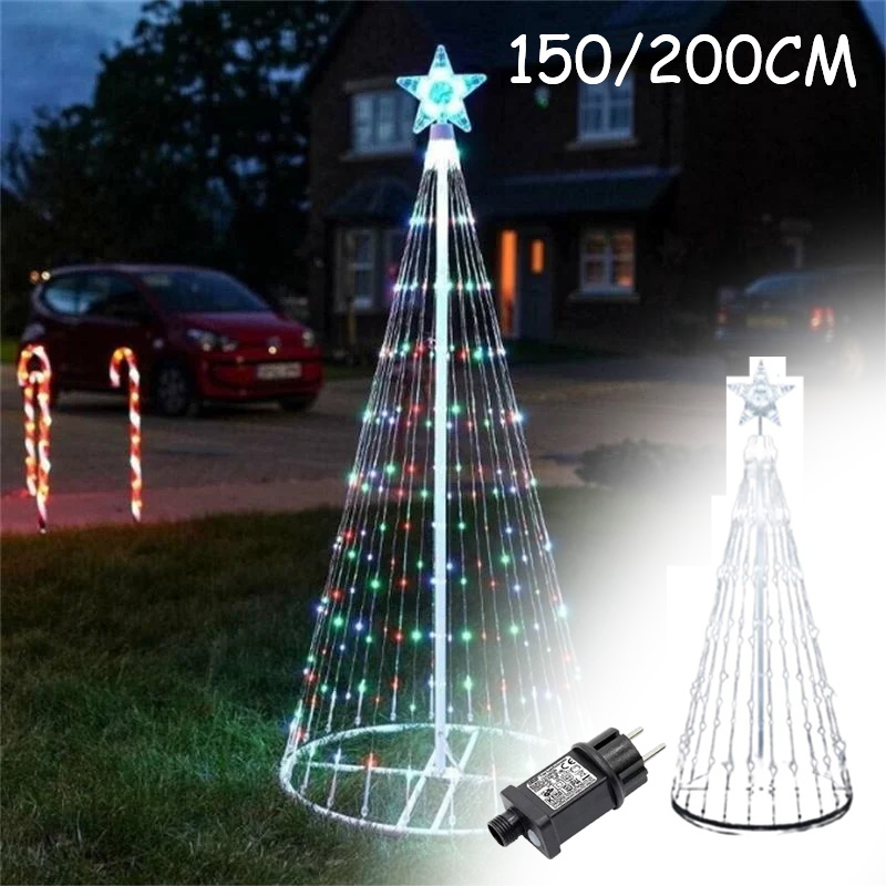 Christmas Lights Outdoor - Guirxiété lumineuse LED pour sapin de
