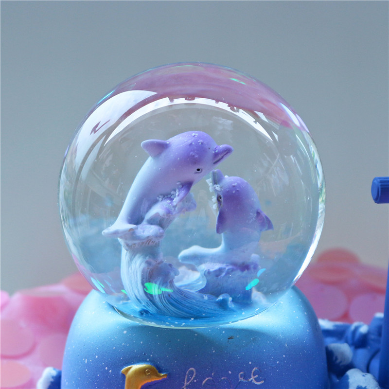 Snow Globe Musical - Boîte à musique en forme de