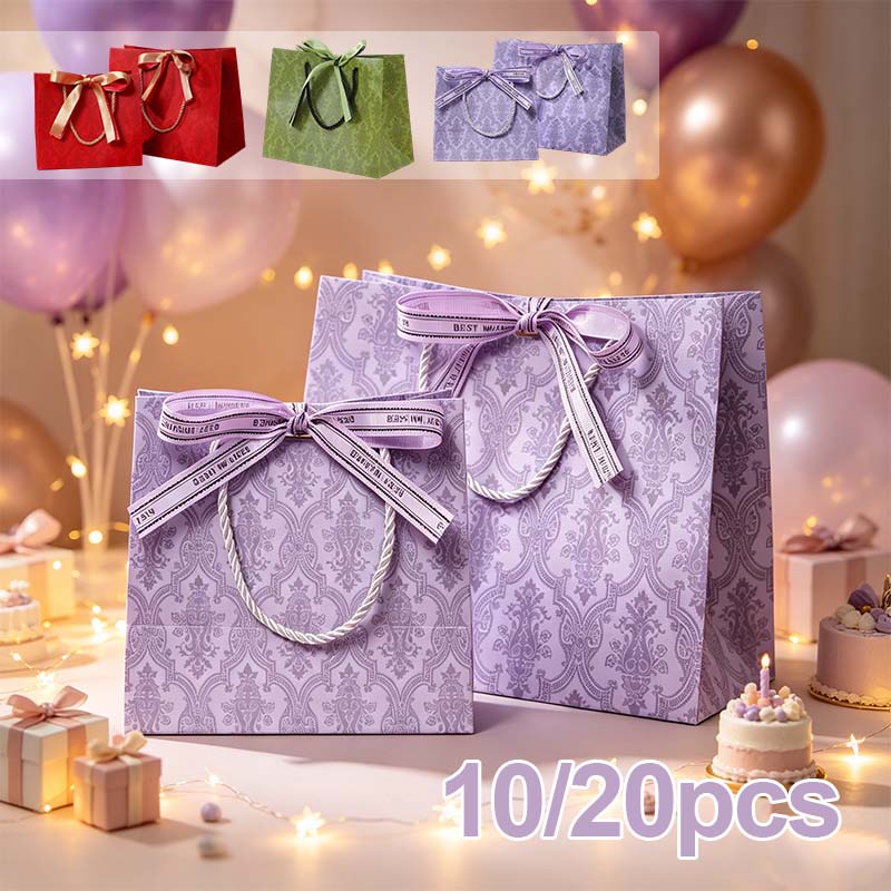 Gift Box Wrap Set - Sacs de shopping en carton épais