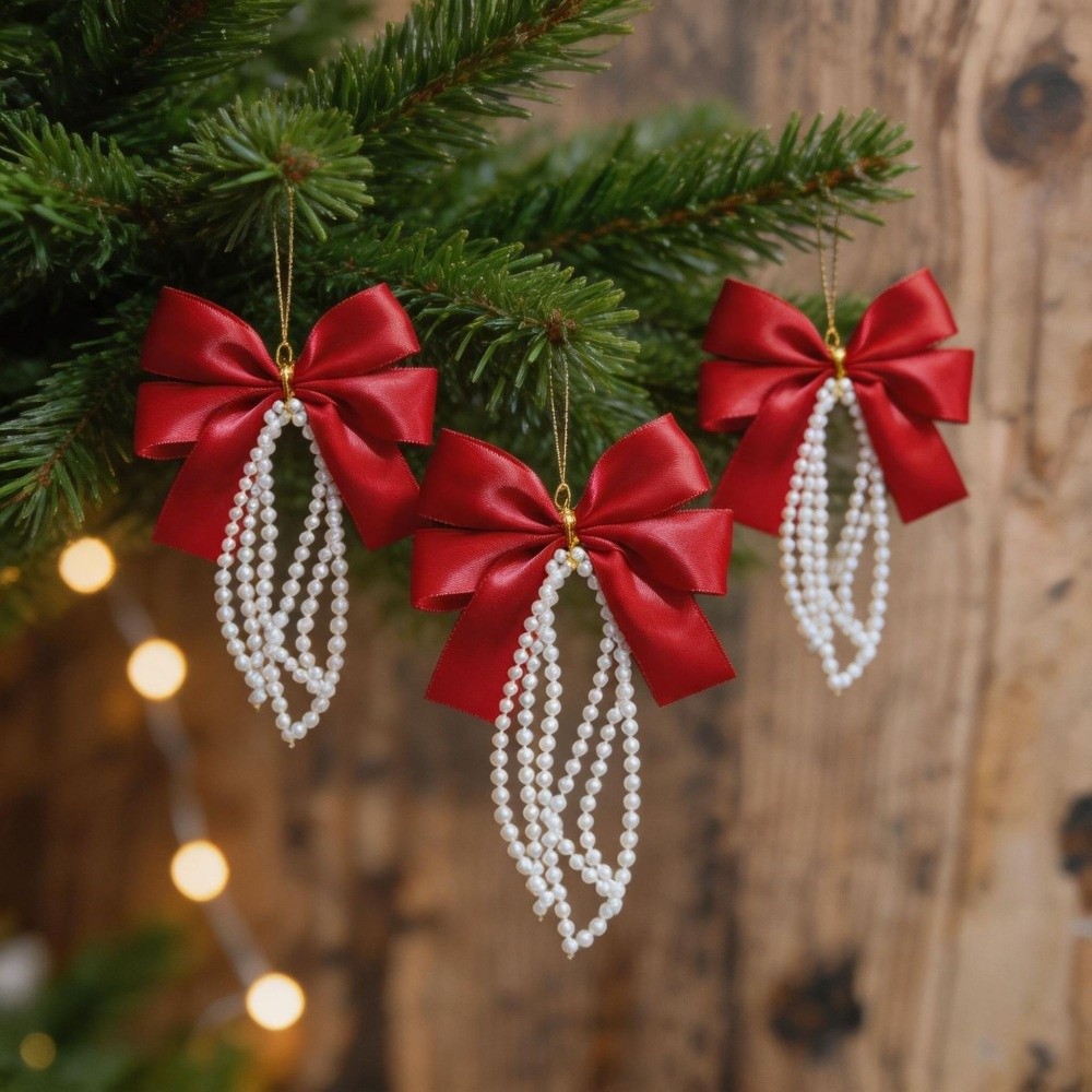 Gift Box Wrap Set - Lot de 12 nœuds pour sapin