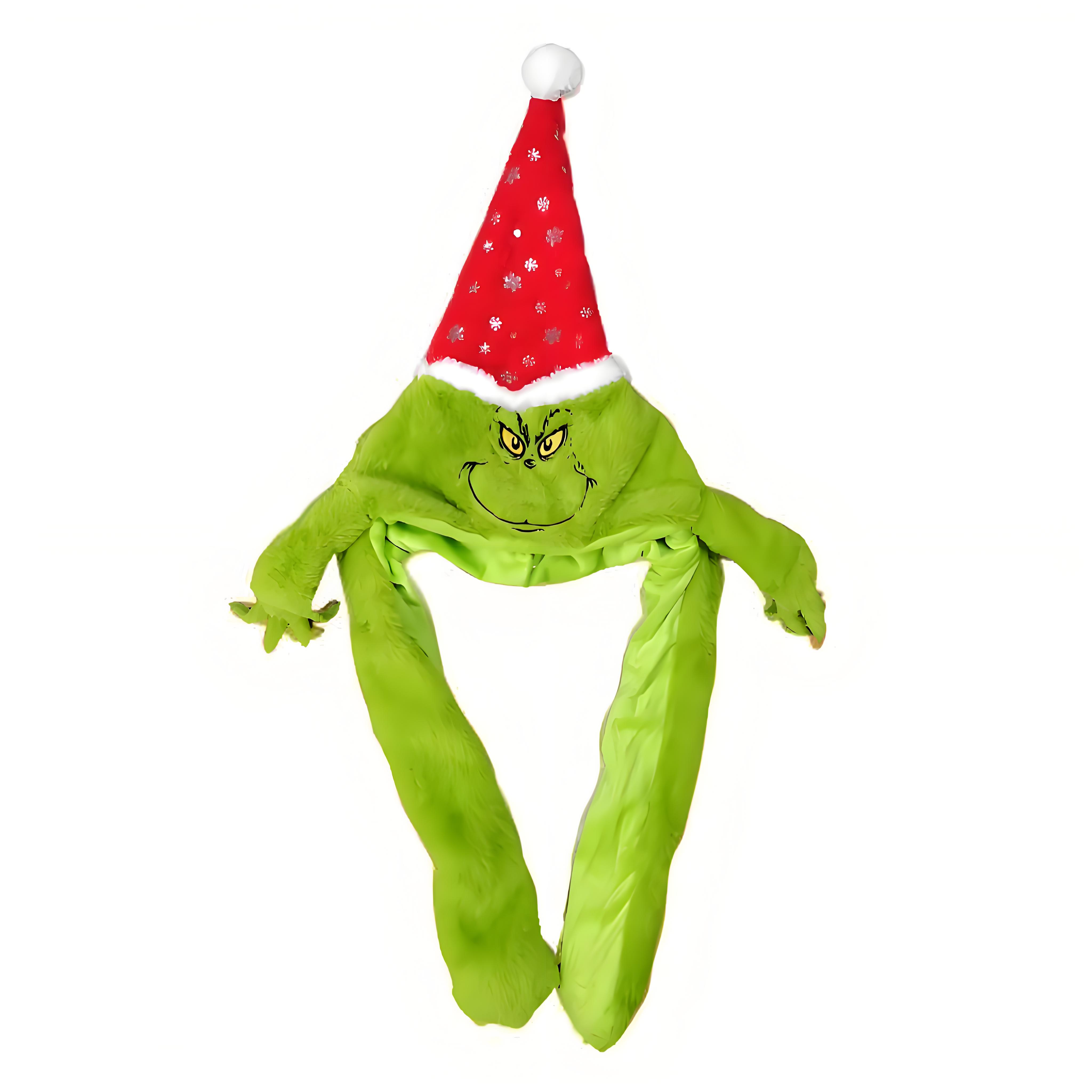 Santa Hat Plush - Peluche Grincese chapeau casquette écharpe noël