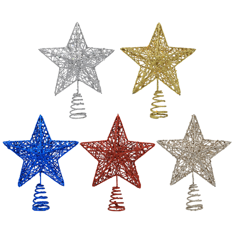 Star Tree Topper - Décoration de sapin de Noël à