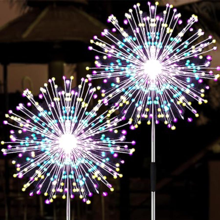Christmas Lights Outdoor - Lampes solaires en forme de feux