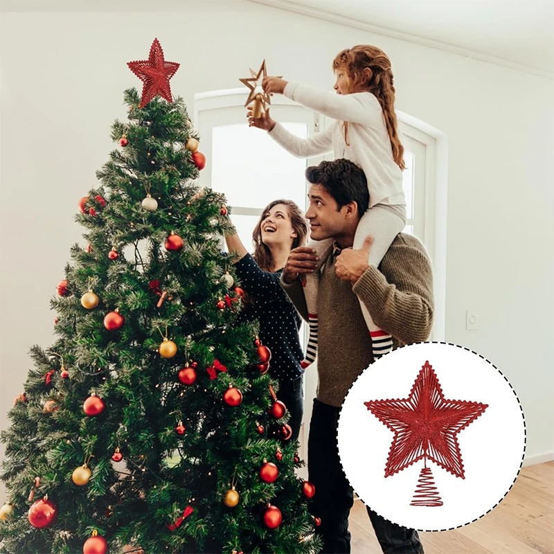 Décoration d'arbre de noël à p - Star Tree Topper avis et prix