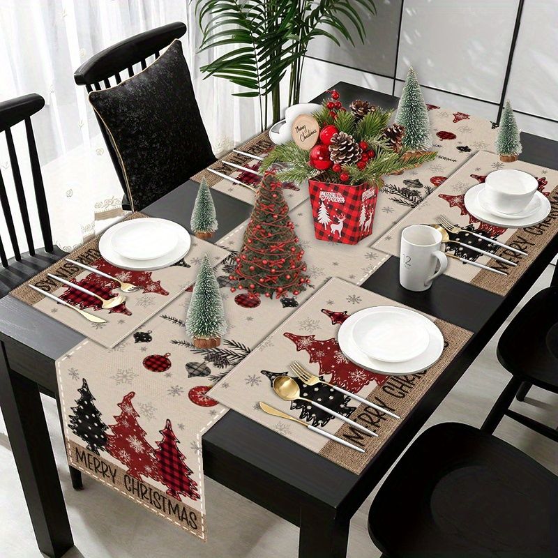 Ensemble de nappes de table et - Christmas Table Runner avis et prix