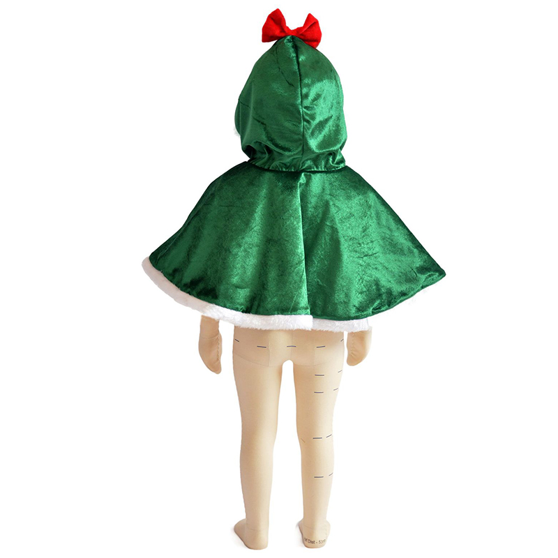 Poncho à capuche de noël elfe  - Elf Costume Christmas avis et prix