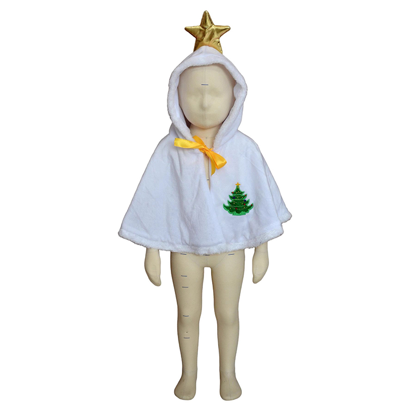 Poncho à capuche de noël elfe  - Elf Costume Christmas avis et prix