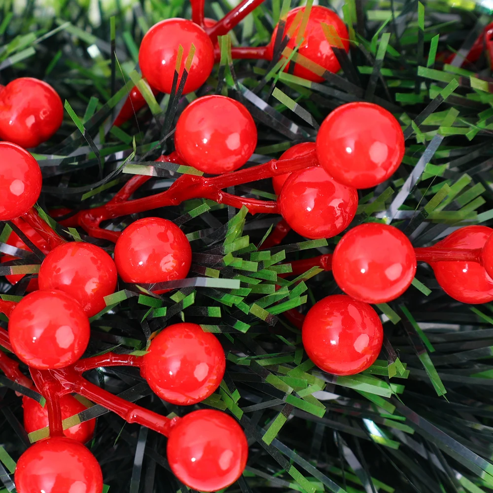 5/100x Branches de baies rouge - Christmas Wreath Fake avis et prix