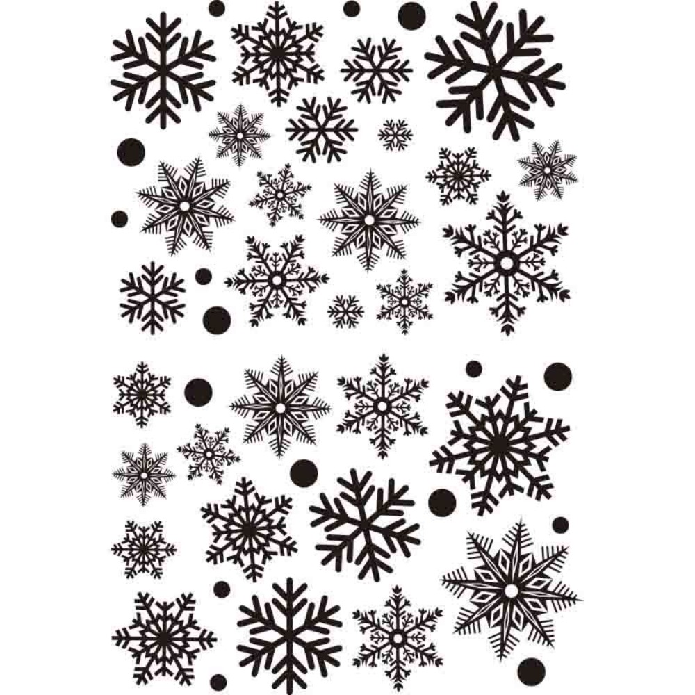 Autocollant de flocon de neige - Snowflake Window Decal avis et prix