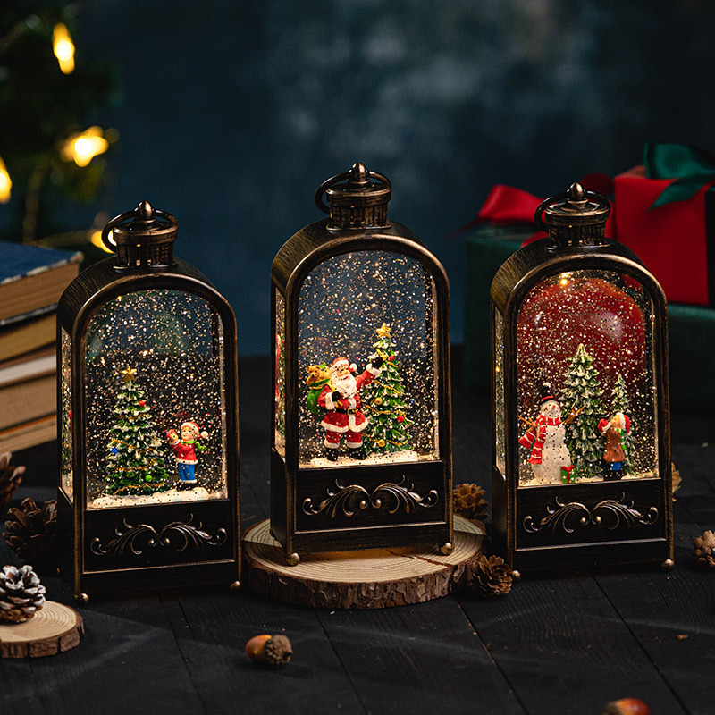 Lanterne de globe de neige écl - Snow Globe Musical avis et prix