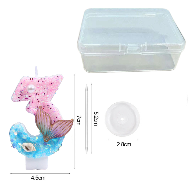 Bougies d'anniversaire numériq - Holiday Candle Set avis et prix