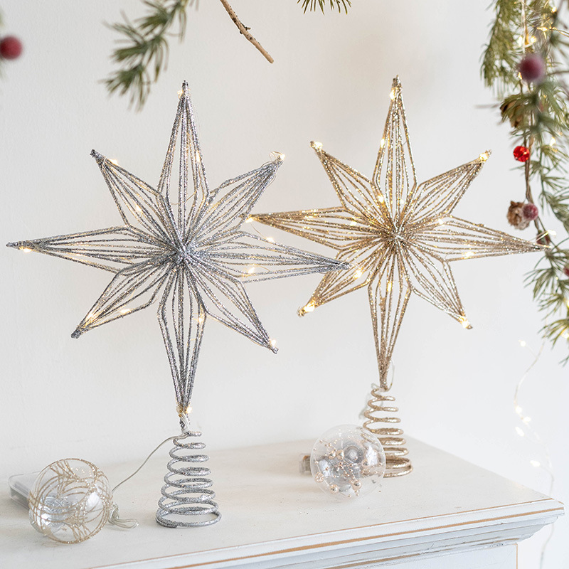 Décoration d'arbre de noël éto - Star Tree Topper avis et prix