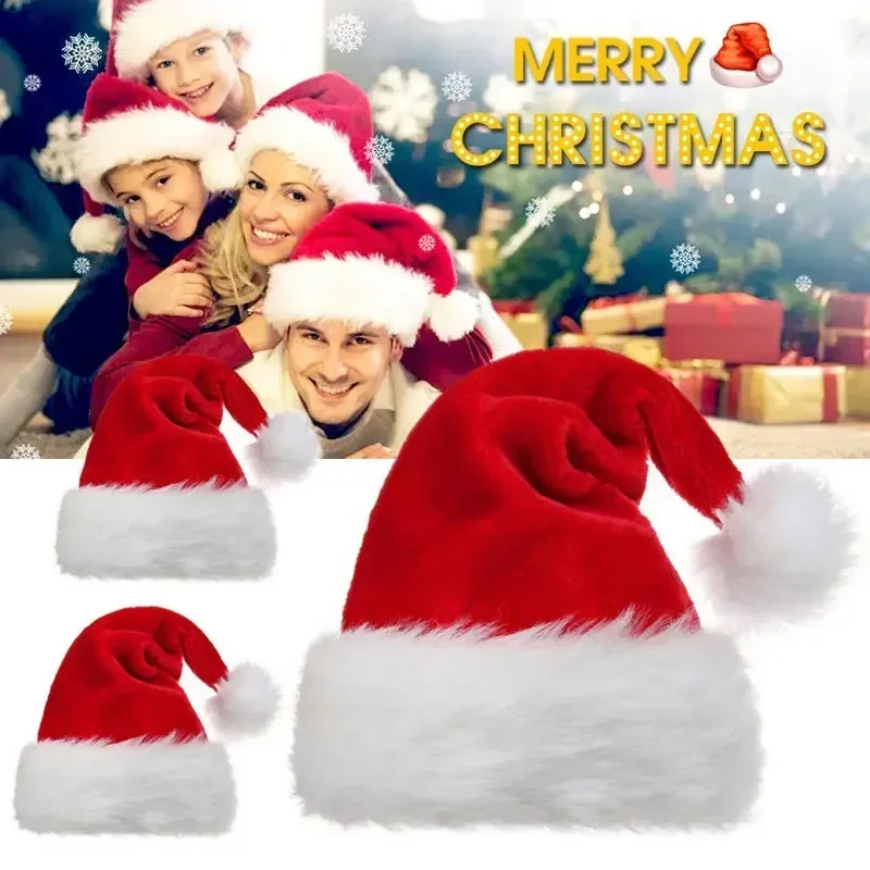 Chapeau de noël en peluche pou - Santa Hat Plush avis et prix