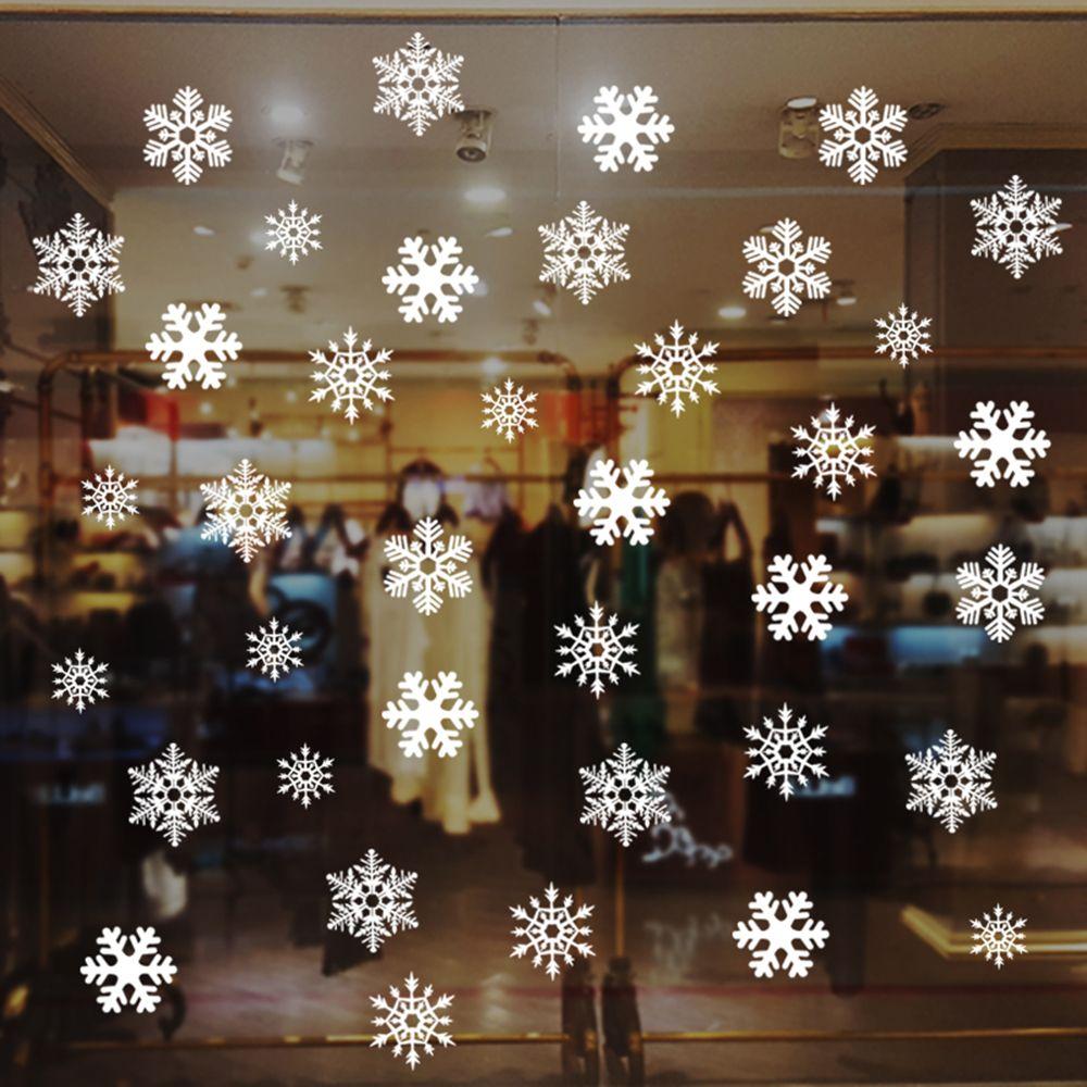 27/38 pièces cadeau Festival d - Snowflake Window Decal avis et prix