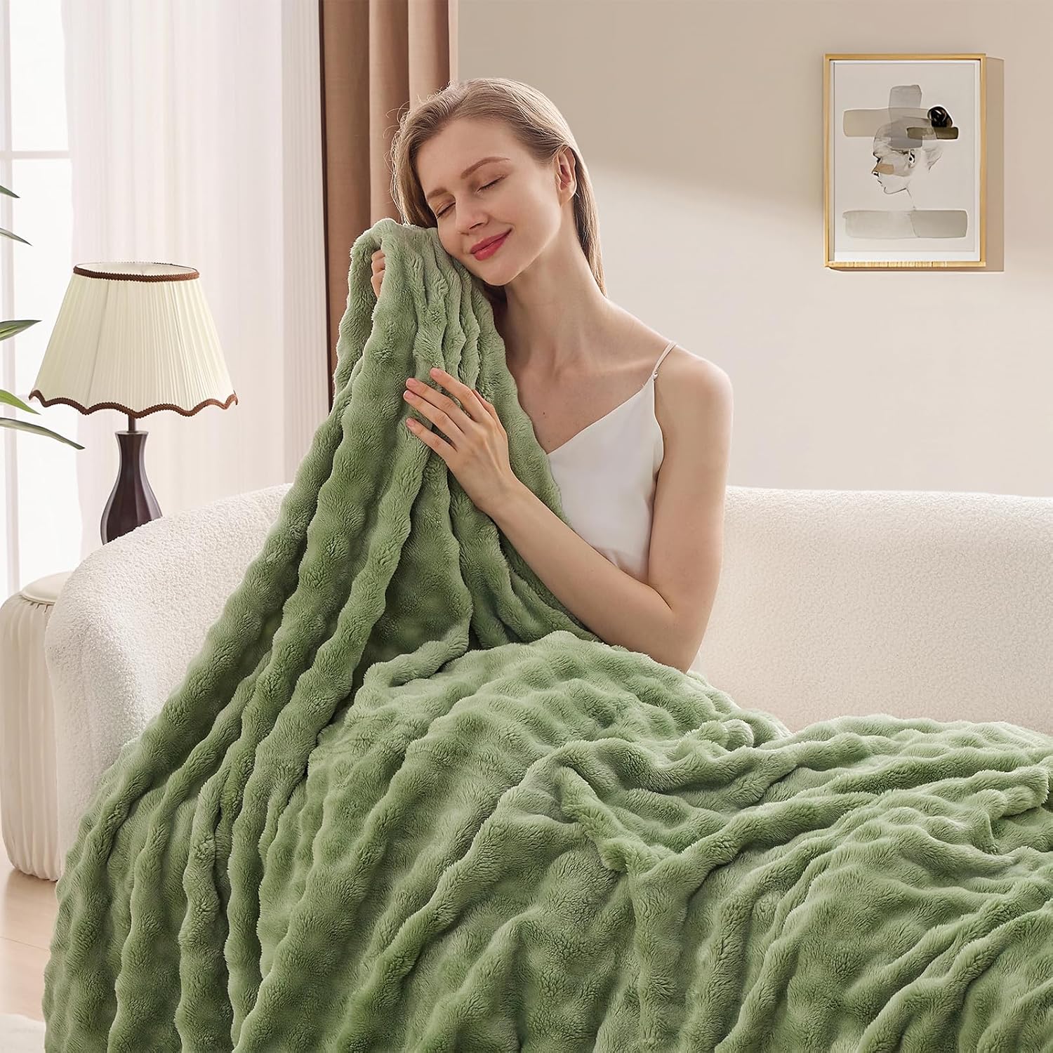 Couverture polaire à bulles ve - Christmas Throw Blanket avis et prix