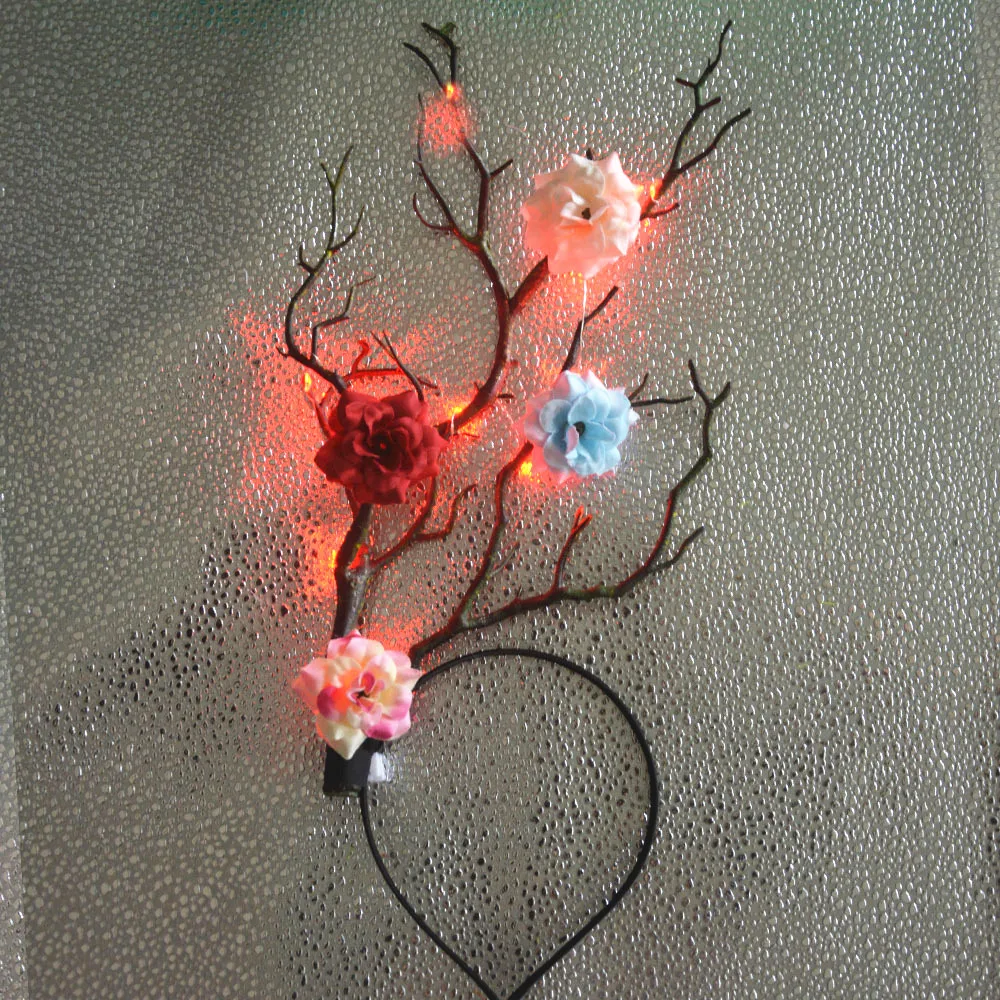 Serre-tête lumineux en forme d - Reindeer Antlers Headband avis et prix