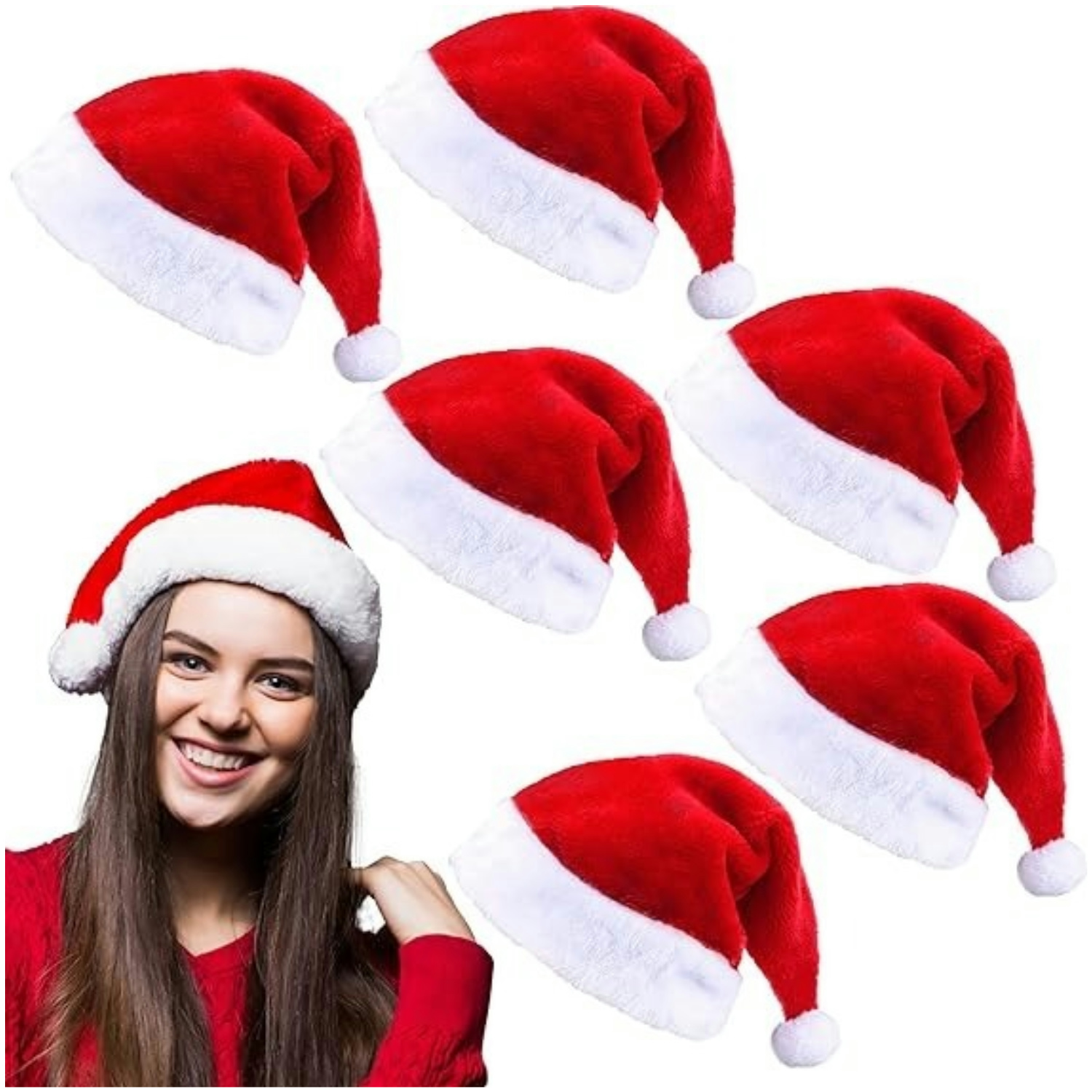 Ensemble de chapeaux de père n - Santa Hat Plush avis et prix