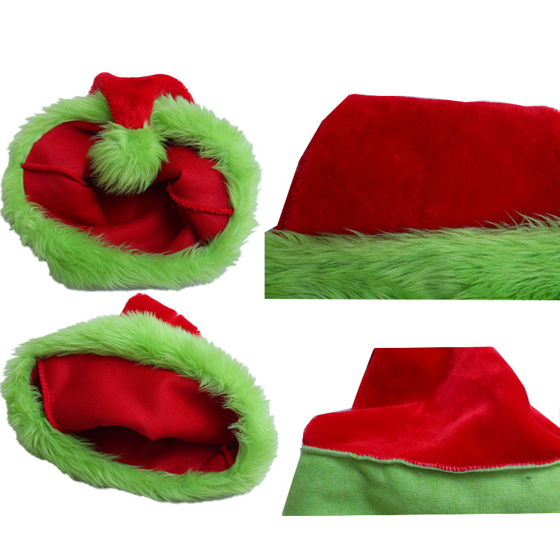1 pièce, chapeau de Noël du Pè - Santa Hat Plush avis et prix