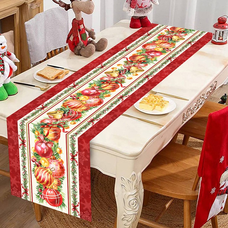 Chemin de Table joyeux noël, c - Christmas Table Runner avis et prix