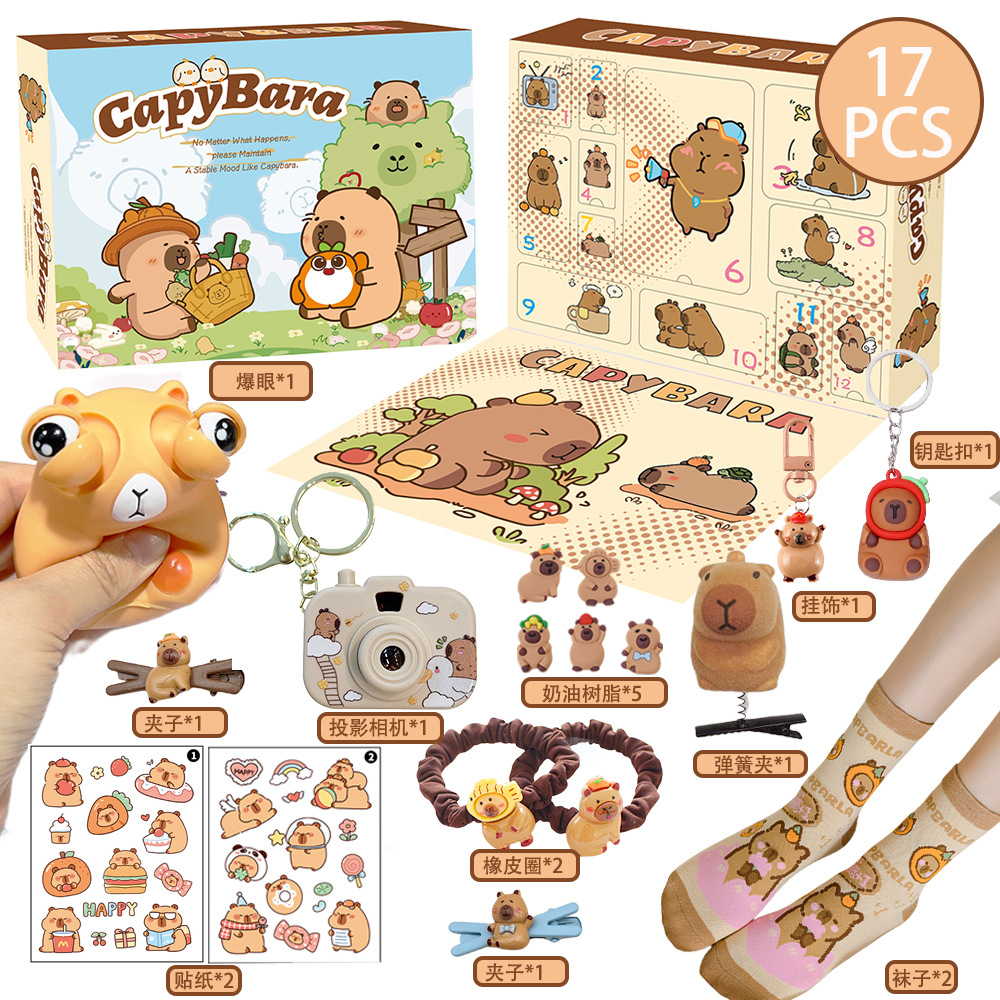 Nouveau thème Capybara calendr - Advent Calendar Gift avis et prix
