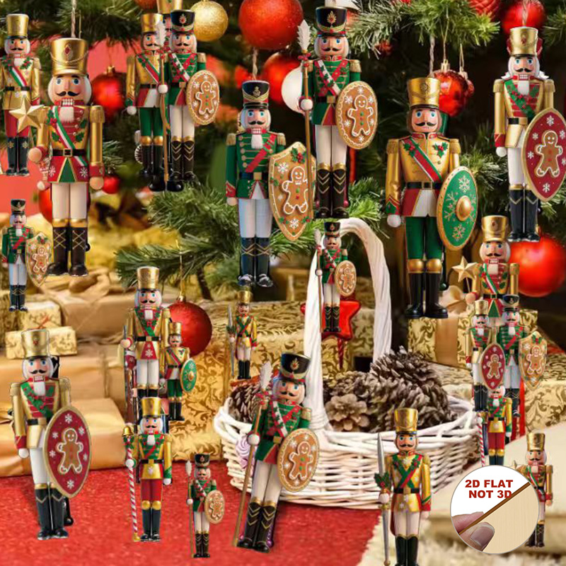 Lot de 12 décorations de Noël  - Nutcracker Figurine avis et prix