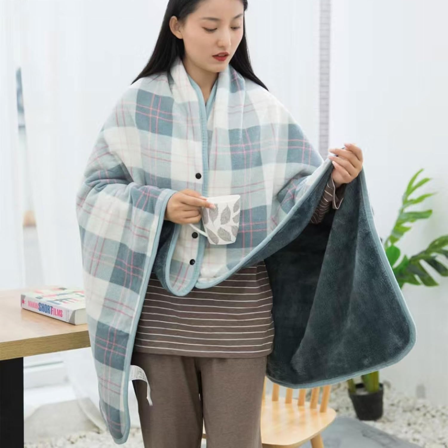 Couverture portable en polaire - Christmas Throw Blanket avis et prix
