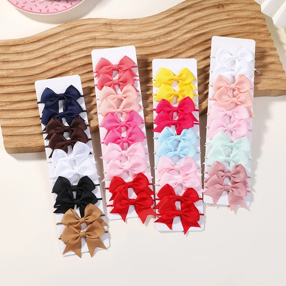 10 pièces nœuds élastique chev - Ribbon Bow Gift avis et prix