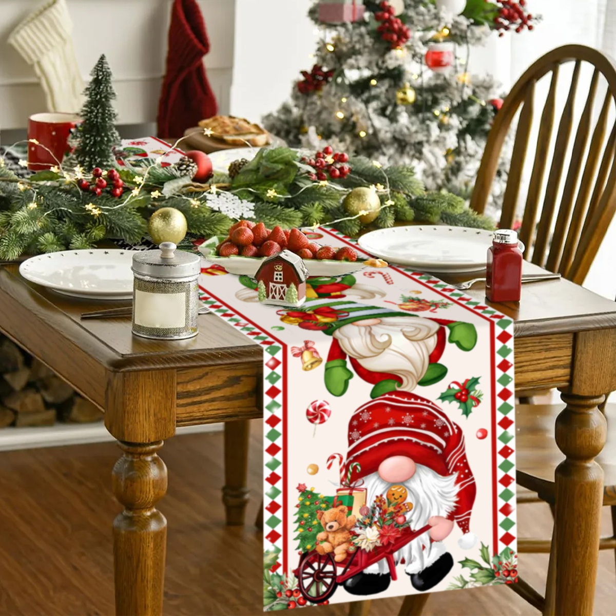 Chemin de Table de noël, drape - Christmas Table Runner avis et prix