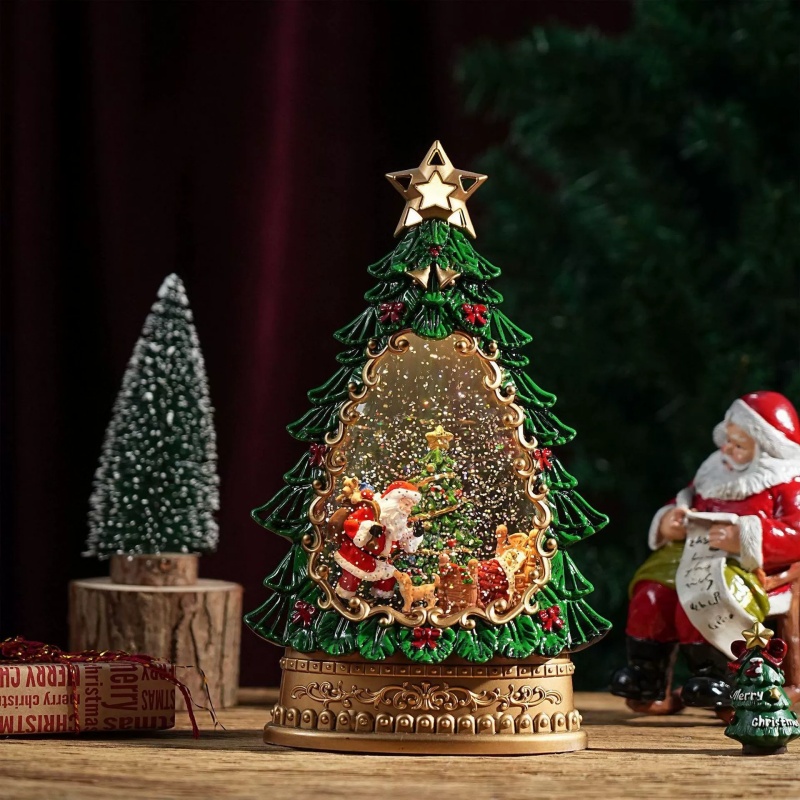 Boîte à musique globe à neige  - Snow Globe Musical avis et prix