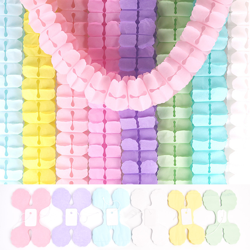 1 guirlande de 3m en papier et - Tinsel Garland Decoration avis et prix