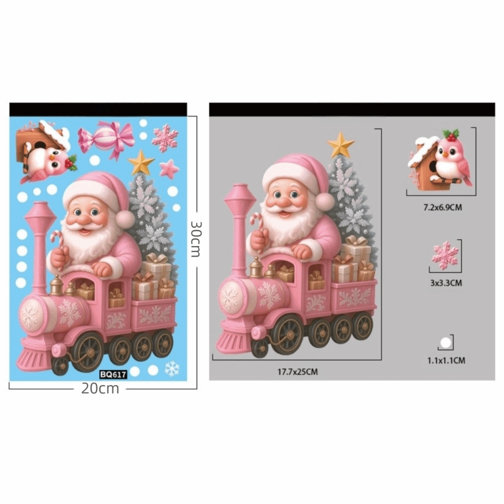 Autocollants de fenêtre en PVC - Snowflake Window Decal avis et prix
