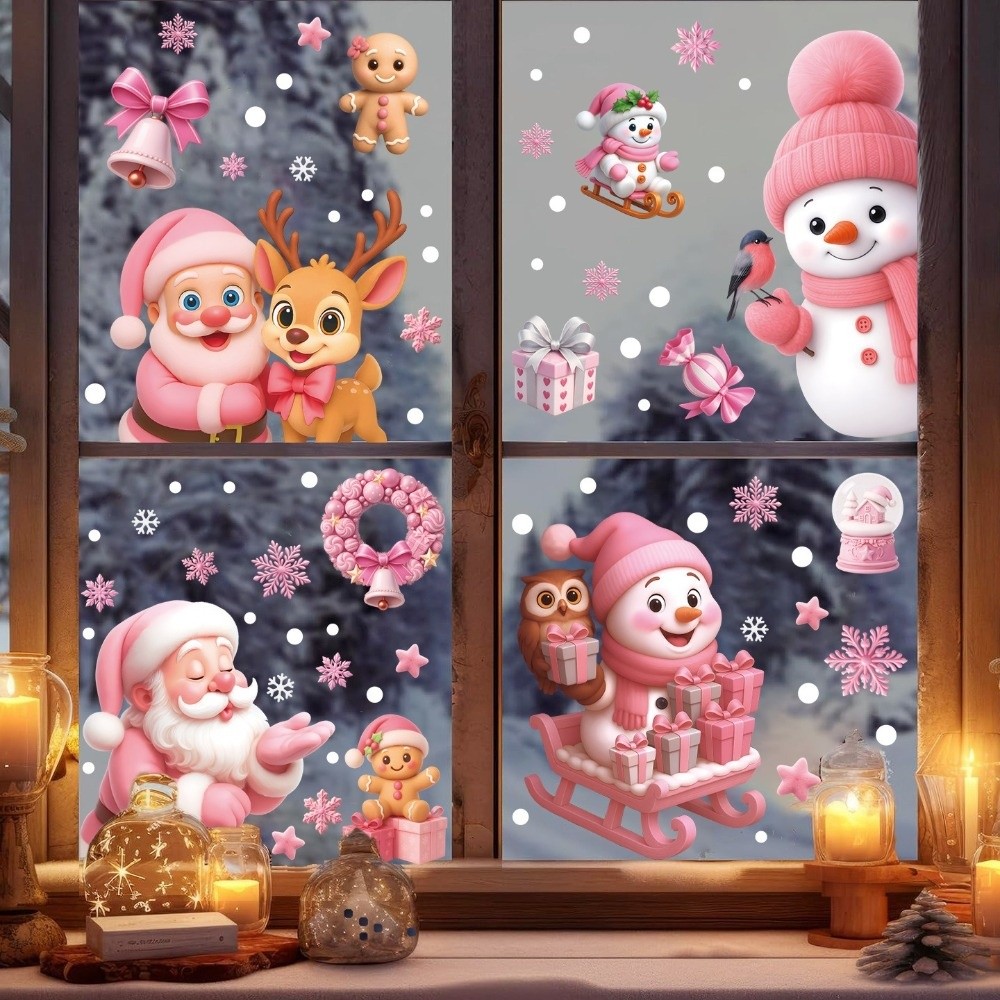 Autocollants de fenêtre en PVC - Snowflake Window Decal avis et prix