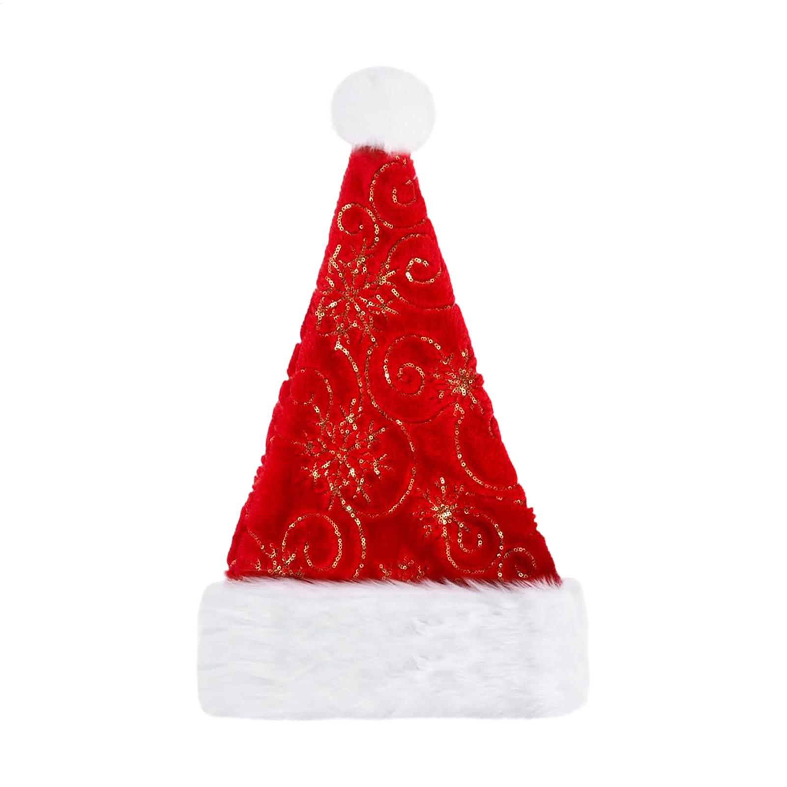 Chapeau de noël en peluche, co - Santa Hat Plush avis et prix